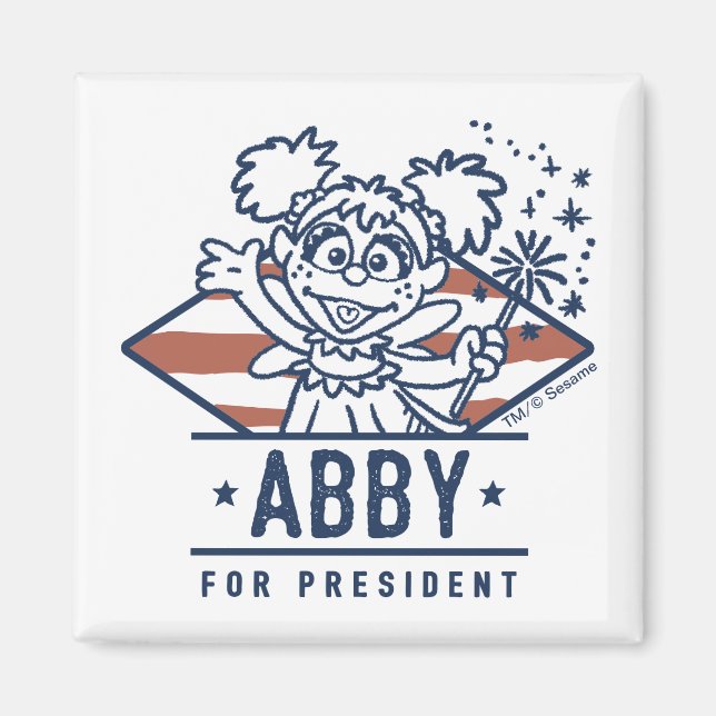 Abby For President Magnet (Front)