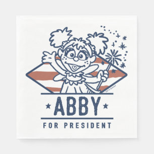 Abby For President Napkins