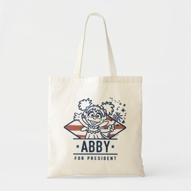 Abby For President Tote Bag (Front)
