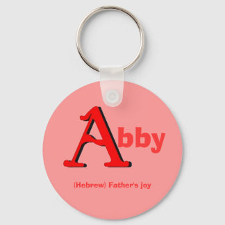 Abby Keychain