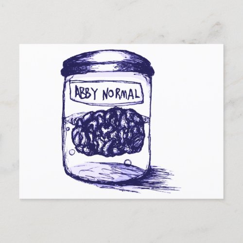 Abby Normal Classic  Postcard