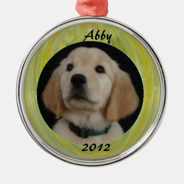 Abby Ornament (Front)