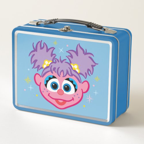 Abby Smiling Face Metal Lunch Box