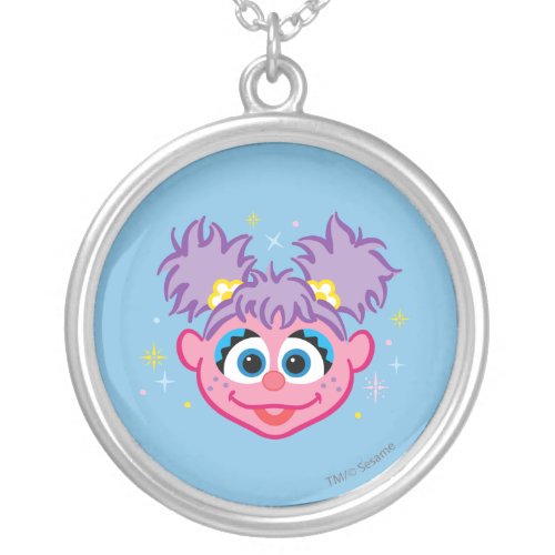 Abby Smiling Face Silver Plated Necklace