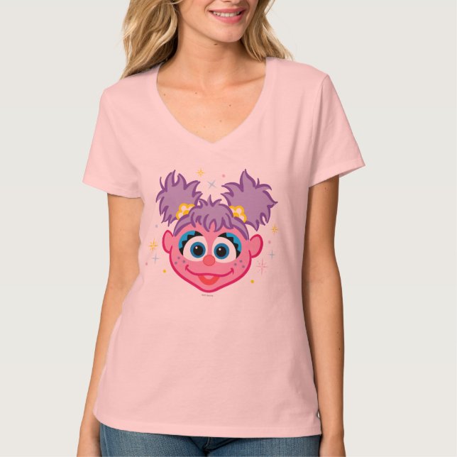 Abby Smiling Face T-Shirt (Front)