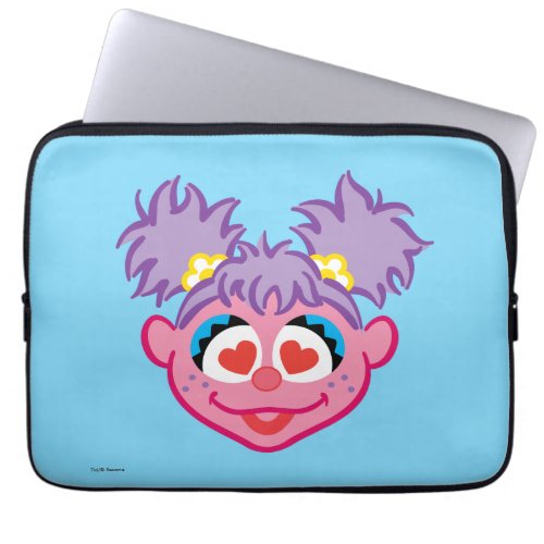 Abby Smiling Face with Heart_Shaped Eyes Laptop Sleeve