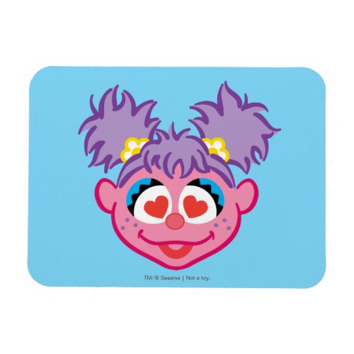 Abby Smiling Face with Heart_Shaped Eyes Magnet