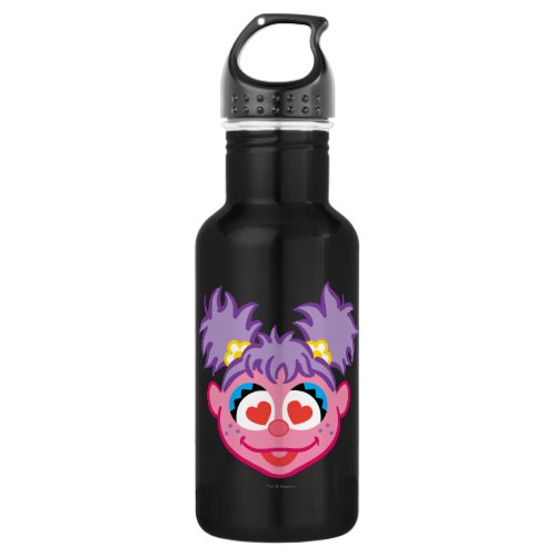 Abby Smiling Face with Heart_Shaped Eyes Stainless Steel Water Bottle