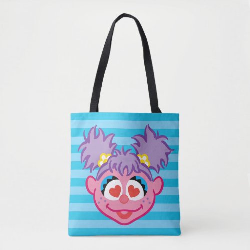 Abby Smiling Face with Heart_Shaped Eyes Tote Bag