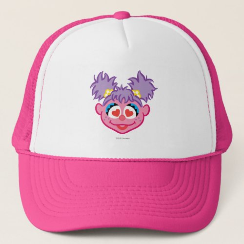 Abby Smiling Face with Heart_Shaped Eyes Trucker Hat