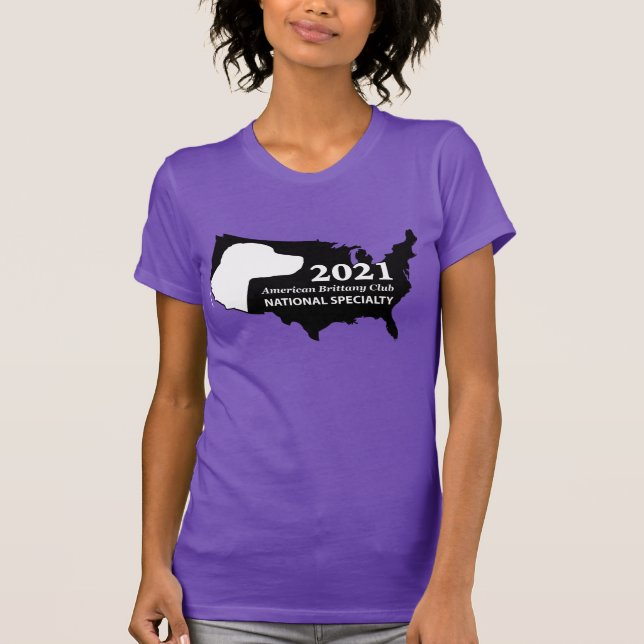 ABC 2021 National Womens Short Sleeve T-shirt (Front)