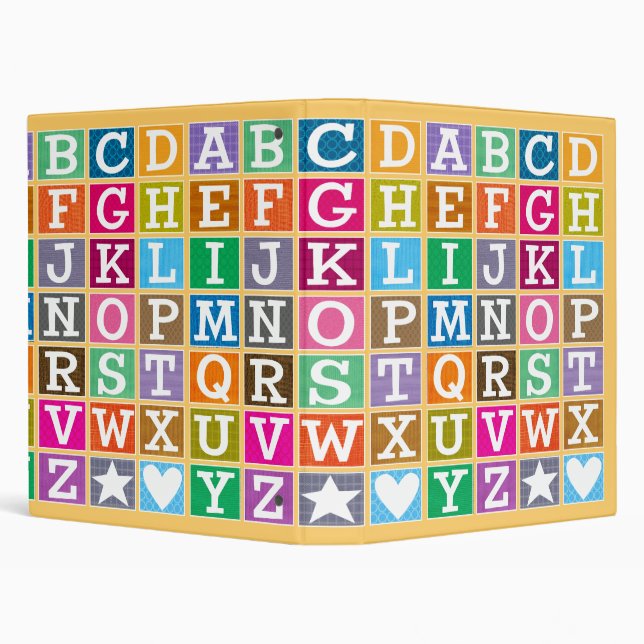 ABC Alphabet Binder (Background)