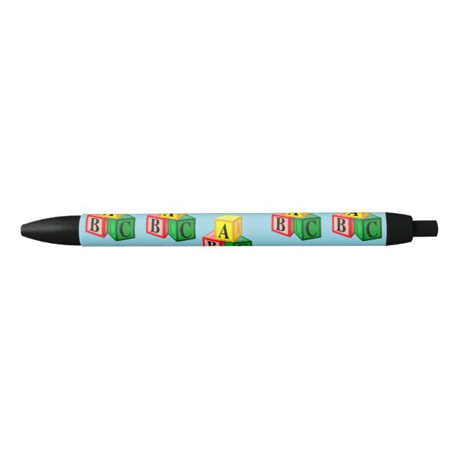 abc alphabet blocks pen (Front)