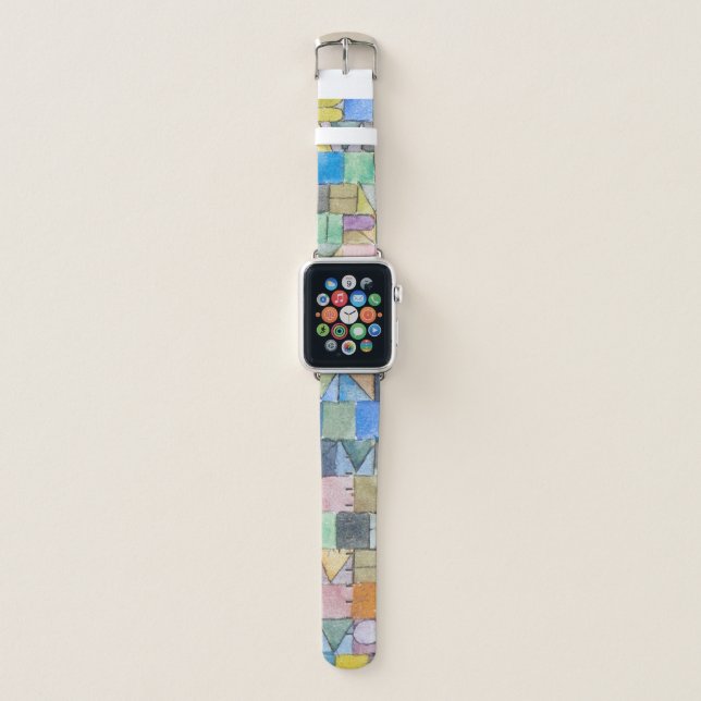 ABC (Alphabet), Paul Klee Apple Watch Band (Front)