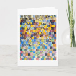 ABC (Alphabet), Paul Klee Card