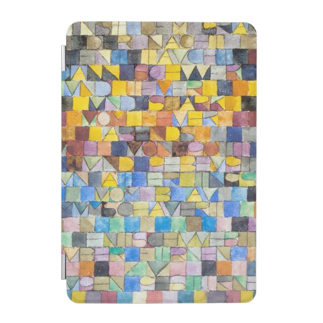 ABC (Alphabet), Paul Klee iPad Mini Cover (Front)