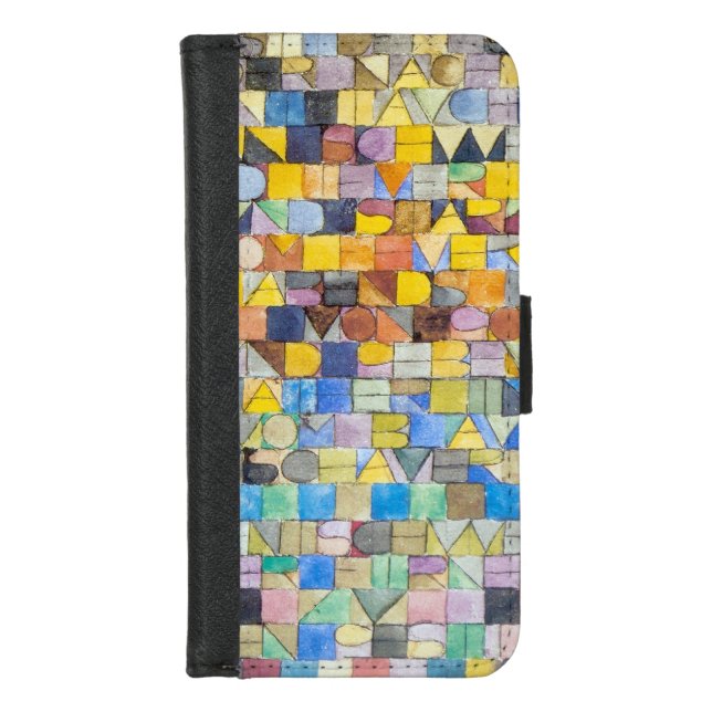 ABC (Alphabet), Paul Klee iPhone Wallet Case (Front)