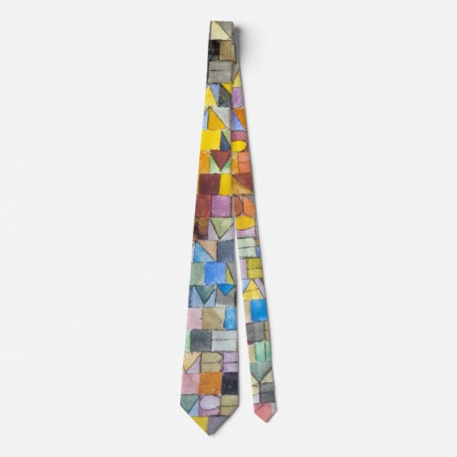 ABC (Alphabet), Paul Klee Neck Tie (Front)