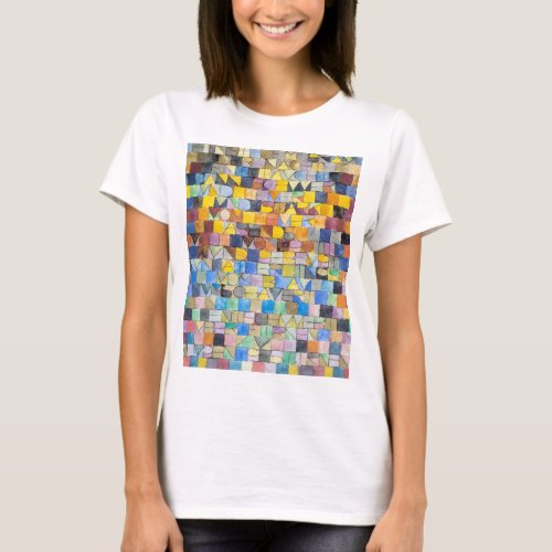 ABC Alphabet Paul Klee T_Shirt