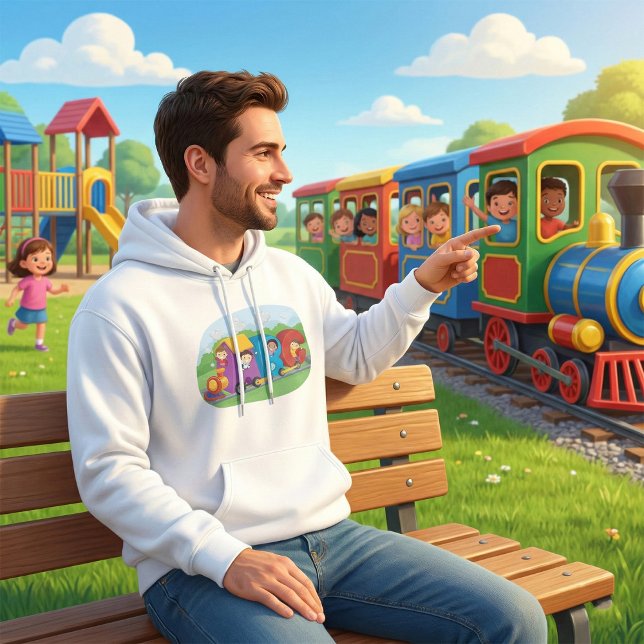 ABC Alphabet Train with Kids Fun Educational Hoodie (Creator Uploaded)