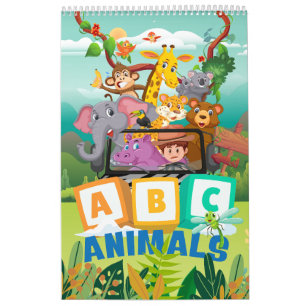 ABC Animals Calendar