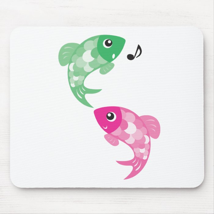 ABC Animals   Figaro & Finzy Fish Mouse Pads