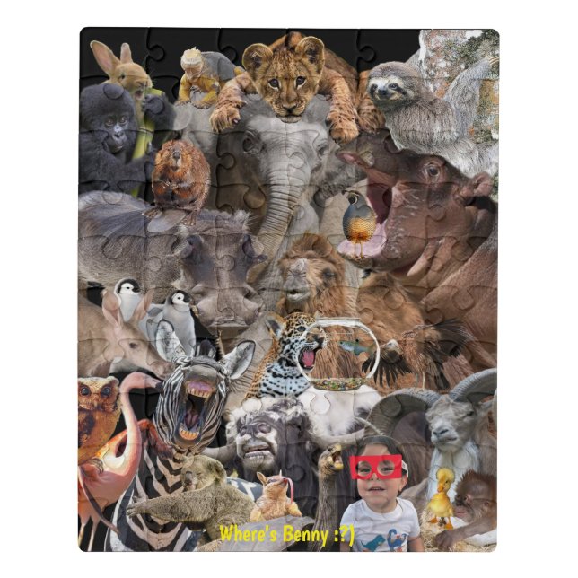 ABC Animals  Jigsaw Puzzle (Puzzle Vertical)