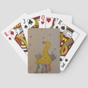 #ABC Art by Children, Easter Duck Poker Cards