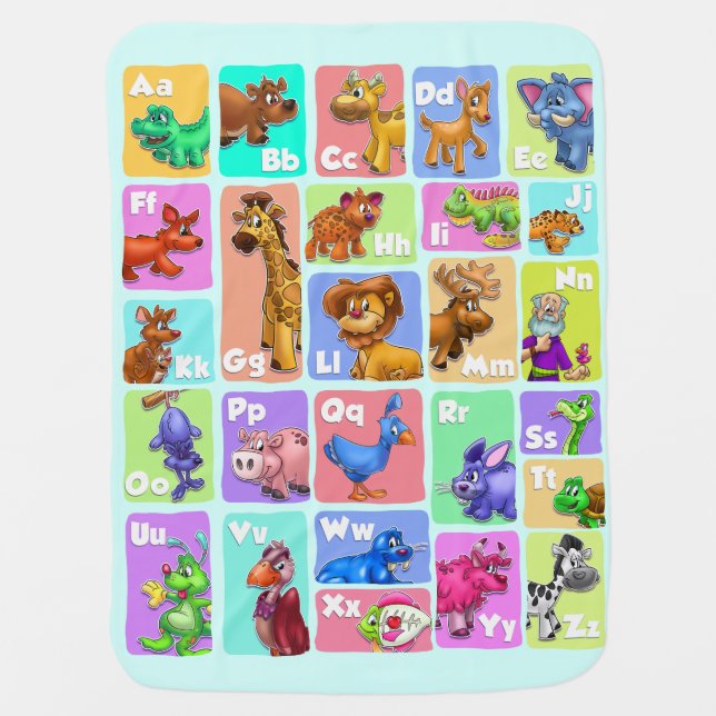 ABC baby blanket (Front)