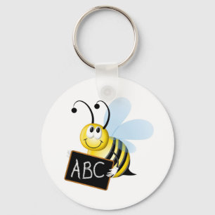 abc Bee Keychain