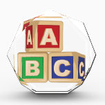 ABC Blocks Award<br><div class="desc">Blocks offer kids a foundation for learning. Add style with this design on nursery furniture and decor!</div>