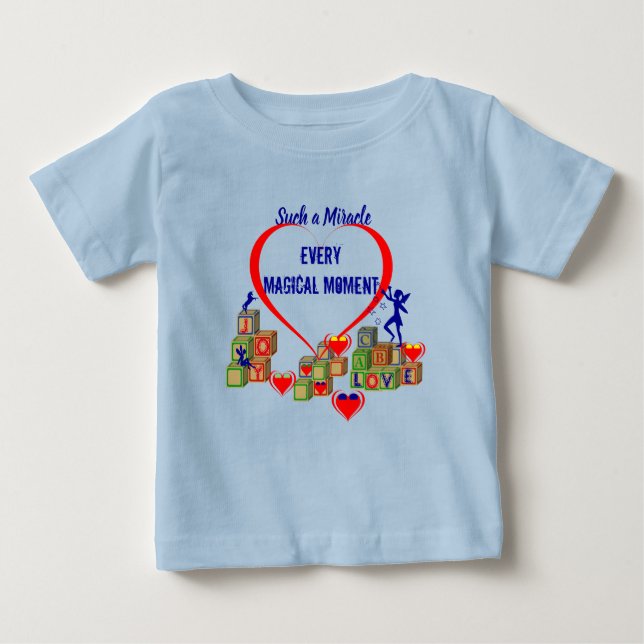 ABC Blocks -  Miracle Baby T-Shirt (Front)