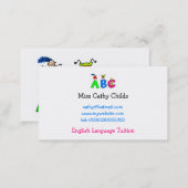Abc, Business Card (Front/Back)