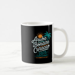 Abc Islands Aru Bonaire Curaçao Cruise Vacation 20 Coffee Mug