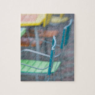 ABC Islands, ARUBA, Palm Beach: Colorful Cafe 2 Jigsaw Puzzle