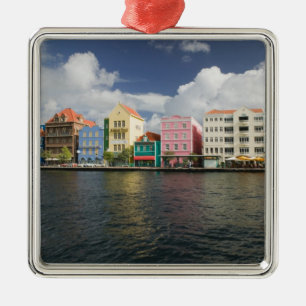 ABC Islands, CURACAO, Willemstad: Harborfront Metal Ornament