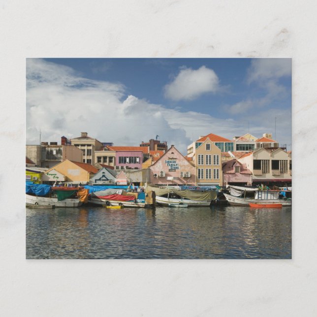 ABC Islands, CURACAO, Willemstad: Punda, Postcard (Front)