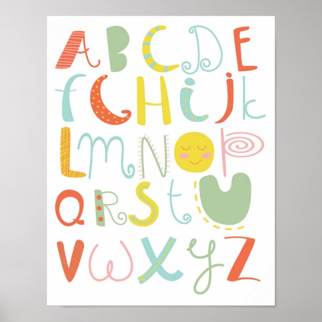 ABC Kids Alphabet  Poster (Front)