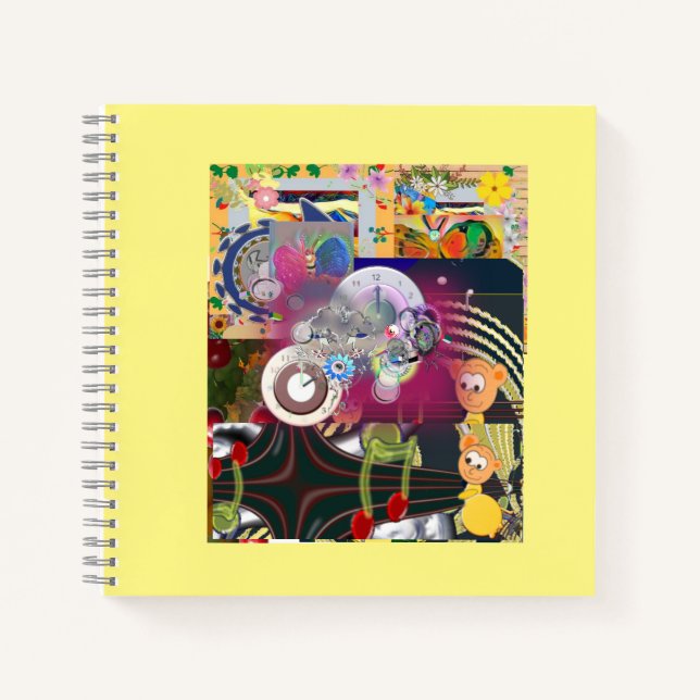 ABC lettering worksheet Music Mice Notebook (Front)