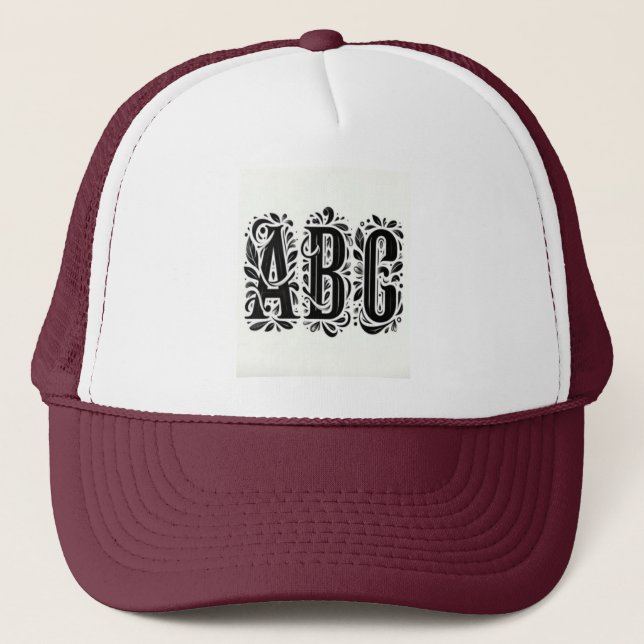 ABC Logo Hat Cap – Stylish & Comfortable Everyday  (Front)