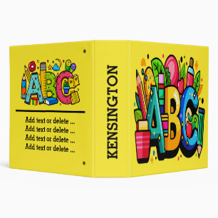 ABC LOOK AT ME Binder 