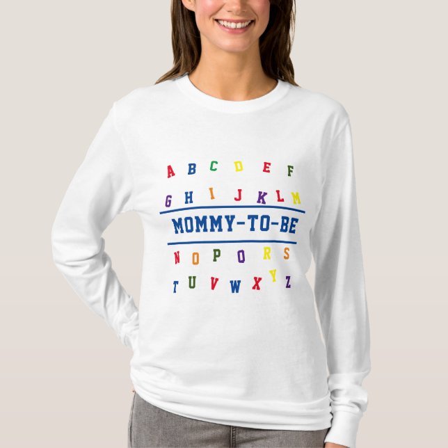 ABC Mommy-to-Be T-Shirt (Front)