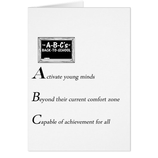 abc of back to school copy cards (Front)