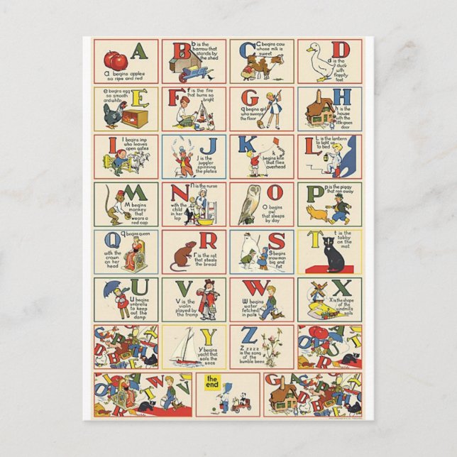 ABC POSTCARD (Front)