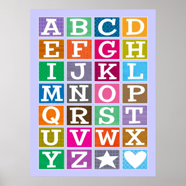 ABC Poster (Blue) (Front)