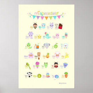 ABC  Poster - Mi abecedario