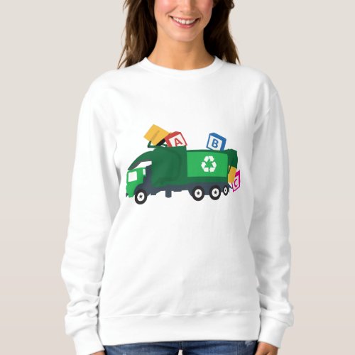 ABC Recycling Garbage Truck Sweatshirt
