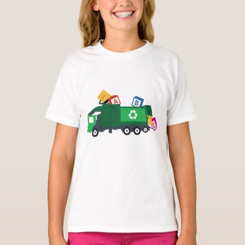 ABC Recycling Garbage Truck T_Shirt