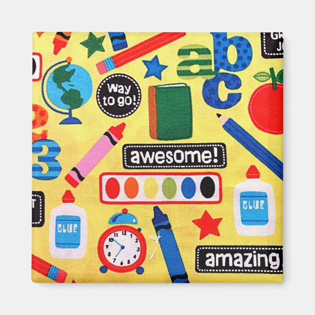 ABC School Amazing Magnet (Front)