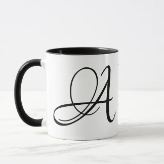ABC Sips, Mug Alphabets, Letter Latte 